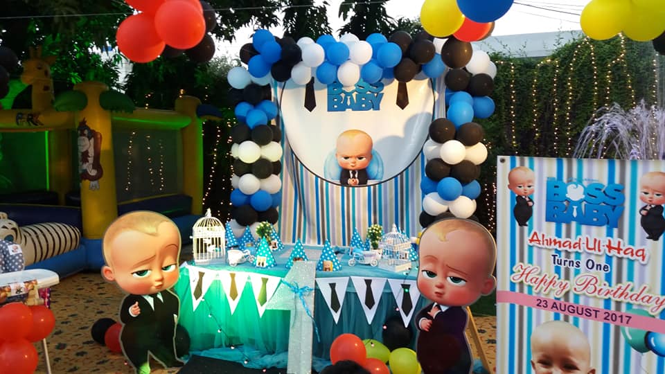 Boss Baby Birthday Theme Party - Sweet Birthday Planners